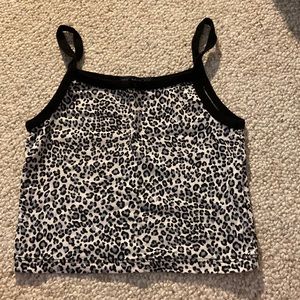 Cheetah Print Brandy Melville Top
